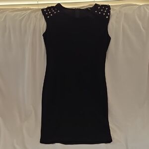 Black Studded Dress